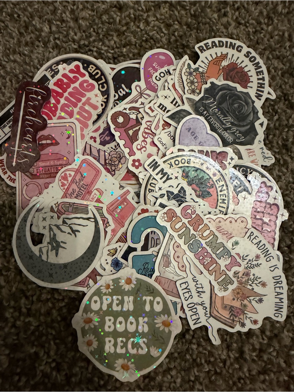Assorted Bookish Sticker Pack - Picture 2 of 3